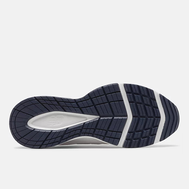 New Balance Men's 608 V5 Casual Comfort Cross Trainer Sneaker Shoes- White/Navy
