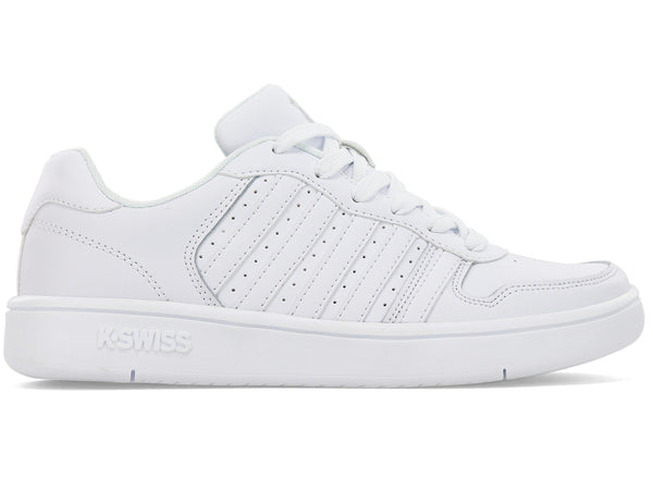 K-Swiss Mens Court Palisades White/Gray Sneakers