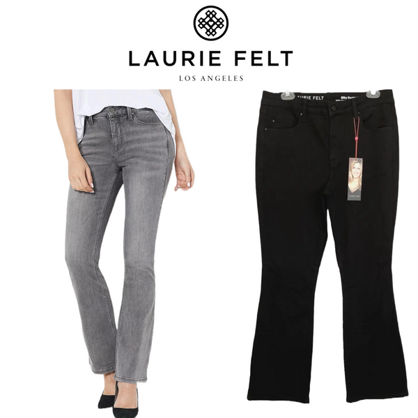 Laurie Felt Regular Silky Denim Bootcut Jeans- Color